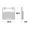 ΤΑΚΑΚΙΑ BRK-719 SM1 (FA063-FA161-P012) BRAKING ΙΤΑΛΙΑΣ-