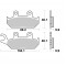 ΤΑΚΑΚΙΑ BRK-737 SM1 (FA172-P058) BRAKING ΙΤΑΛΙΑΣ-