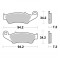 ΤΑΚΑΚΙΑ BRK-772 SM1 (FA185-P126) BRAKING ΙΤΑΛΙΑΣ-