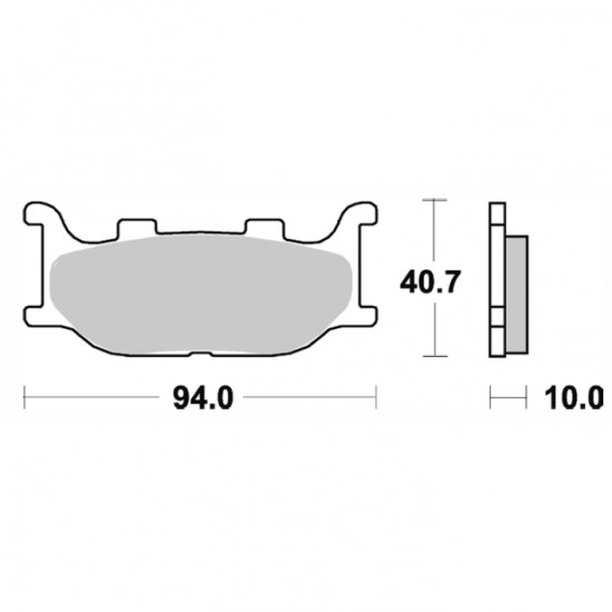 ΤΑΚΑΚΙΑ BRK-777 SM1 (FA199-P155) BRAKING ΙΤΑΛΙΑΣ-
