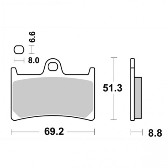 ΤΑΚΑΚΙΑ BRK-786 SM1 (FA252-P239-P335) BRAKING ΙΤΑΛΙΑΣ-