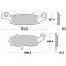 ΤΑΚΑΚΙΑ BRK-787 SM1 (FA231-P194) BRAKING ΙΤΑΛΙΑΣ-