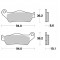 ΤΑΚΑΚΙΑ BRK-794 SM1 (FA363-P323) BRAKING ΙΤΑΛΙΑΣ-
