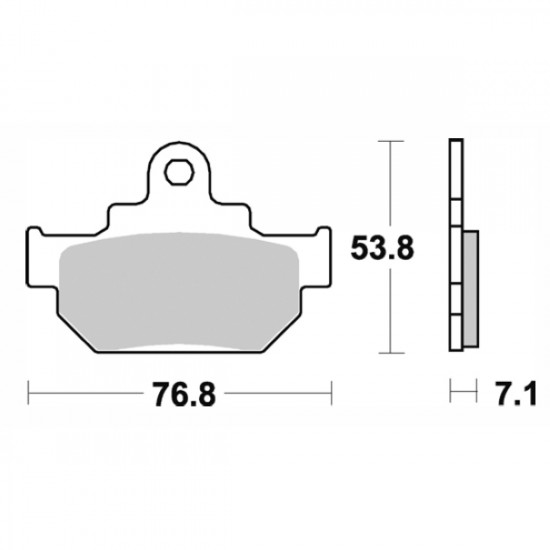 ΤΑΚΑΚΙΑ BRK-817 SM1 (FA106-P035) BRAKING ΙΤΑΛΙΑΣ-