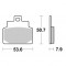 ΤΑΚΑΚΙΑ BRK-842 SM1 (FA301-P280) BRAKING ΙΤΑΛΙΑΣ-