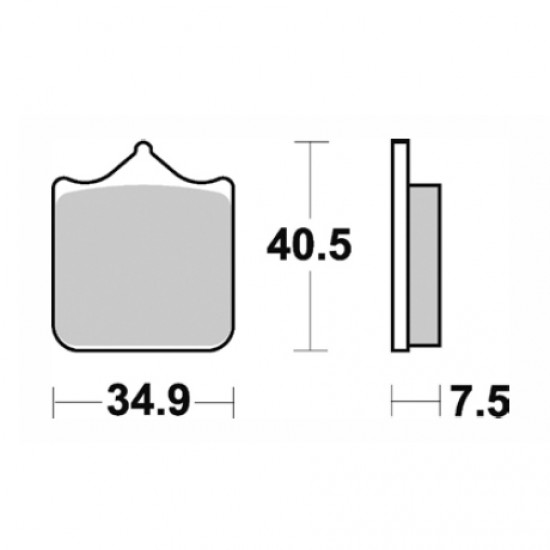 ΤΑΚΑΚΙΑ BRK-870 SM1 (FA322-P294) ΔΙΠΛΑ BRAKING ΙΤΑΛΙΑΣ-