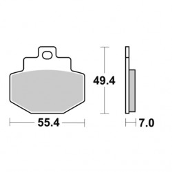 ΤΑΚΑΚΙΑ BRK-871 SM1 (FA321-P290) BRAKING ΙΤΑΛΙΑΣ-