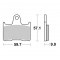 ΤΑΚΑΚΙΑ BRK-875 SM1 (FA254-P231) BRAKING ΙΤΑΛΙΑΣ-