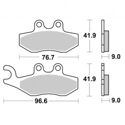 ΤΑΚΑΚΙΑ BRK-888 SM1 (FA353-P314) BRAKING ΙΤΑΛΙΑΣ-