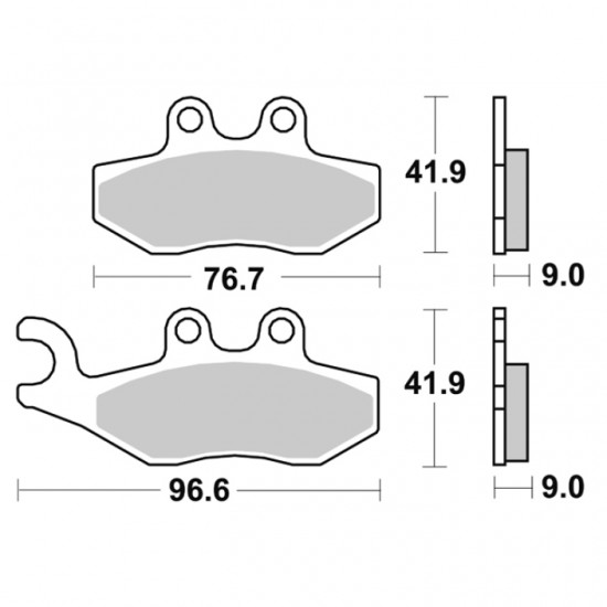 ΤΑΚΑΚΙΑ BRK-888 SM1 (FA353-P314) BRAKING ΙΤΑΛΙΑΣ-