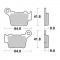 ΤΑΚΑΚΙΑ BRK-891 SM1 (FA368-P327) BRAKING ΙΤΑΛΙΑΣ-