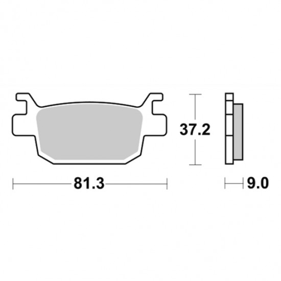 ΤΑΚΑΚΙΑ BRK-908 SM1 (FA415-P360) BRAKING ΙΤΑΛΙΑΣ-