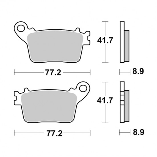 ΤΑΚΑΚΙΑ BRK-925 SM1 (FA436-P381) BRAKING ΙΤΑΛΙΑΣ-