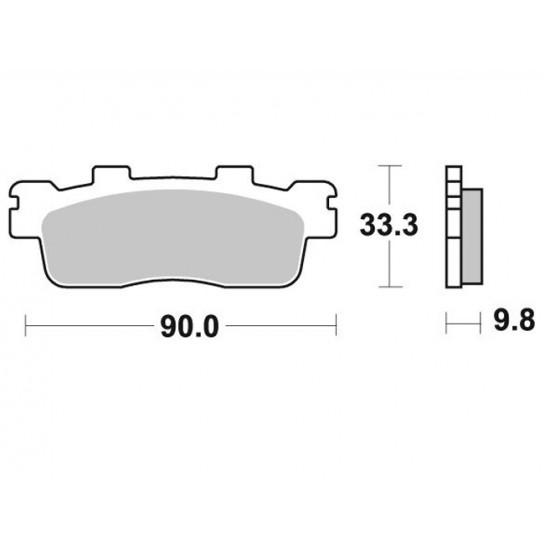ΤΑΚΑΚΙΑ BRK-945 SM1 (FA498-P430) BRAKING ΙΤΑΛΙΑΣ-