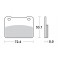 ΤΑΚΑΚΙΑ BRK-975 SM1 (FA627-P457) BRAKING ΙΤΑΛΙΑΣ-