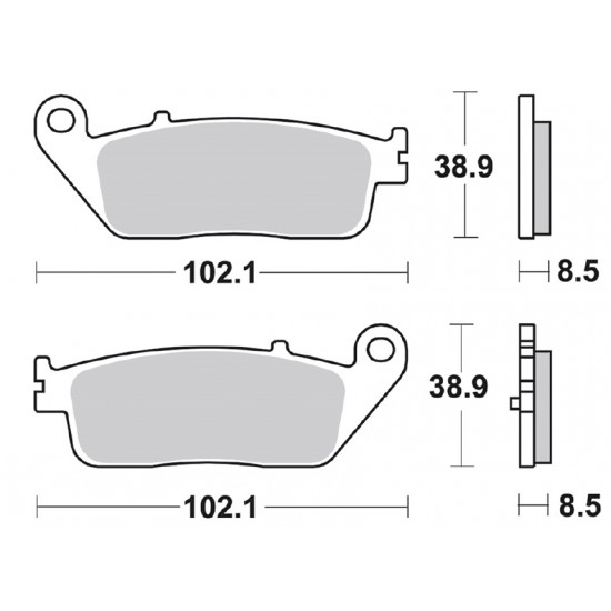 ΤΑΚΑΚΙΑ BRK-984 SM1 (FA608-P442) BRAKING ΙΤΑΛΙΑΣ-