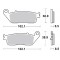 ΤΑΚΑΚΙΑ BRK-984 SM1 (FA608-P442) BRAKING ΙΤΑΛΙΑΣ-