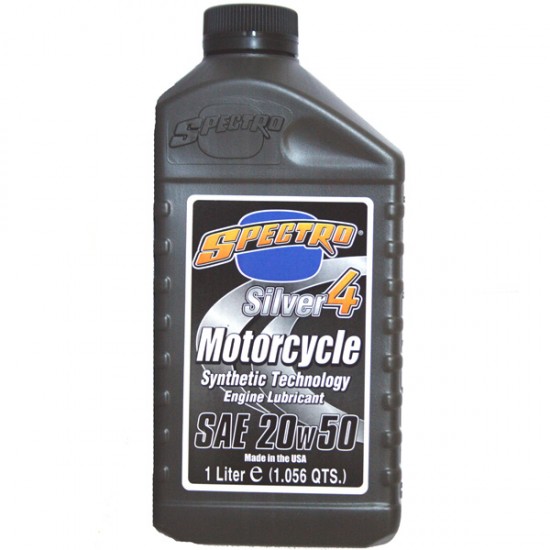 ΛΑΔΙ SPECTRO 20W-50 4T SILVER ΗΜΙΣΥΝΘΕΤΙΚΟ 1L USA-