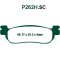 ΤΑΚΑΚΙΑ PREMIER RACING P262HSC ΑΓΓΛΙΑΣ-(FA275)
